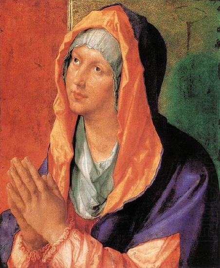 The Virgin Mary in Prayer, unknow artist